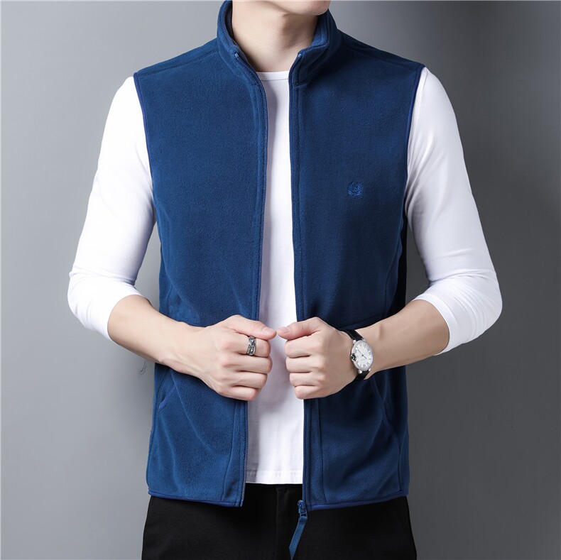 DZ8015钱塘2020-3秋季新款简约百搭时尚休闲中青年男士T恤P43，男装背心/马甲，钱塘207-3