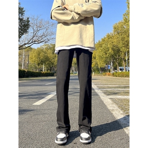 现货春款微喇复古弹力牛仔裤715-6-BK01P50（S-5XL）图片