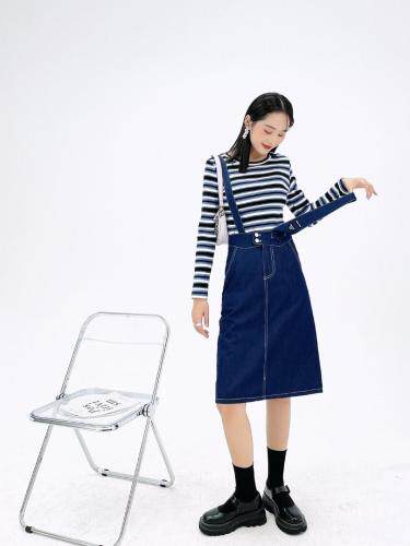 秋季新款两件套牛仔套裙，其它，TC9