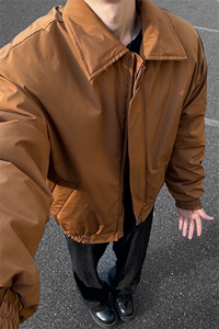 冬季新款2024飞行员夹克加厚棉衣美式短款翻领棉服外套S375-特P88图片