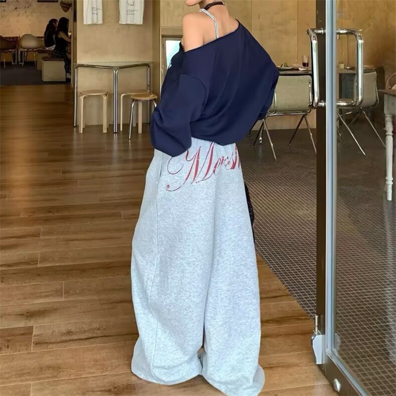 潮流休闲裤原宿文艺新款慵懒时尚ins百搭流行简约日系气质,男装休闲裤,星座506A