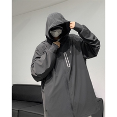F273-P40夏季潮牌宽松休闲轻薄夹克日系户外连帽防晒服外套现货，男装夹克，星座512-6