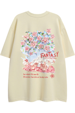 白底23新款夏季时尚百搭宽松圆领字母印花短袖T恤T6096P25控38，男装T恤，电商A268-1