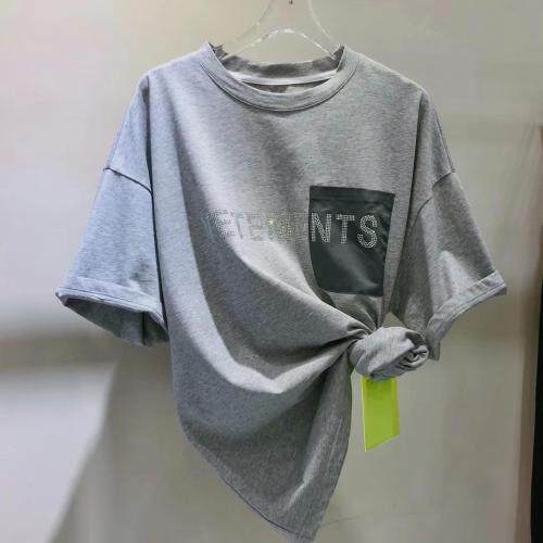 烫钻字母T桖，女装，HEY.KK