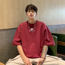230g重磅纯棉!夏季短袖t恤男半袖男NT188-特P19控38，男装T恤，电商B367