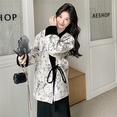 【现货】数据好！新中式水墨画外套B208-9015-P160K238，女装大码女装，浙宝208