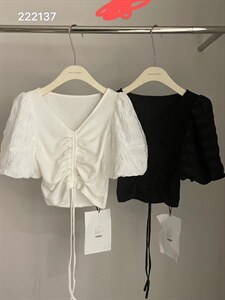 抽绳小衫图片