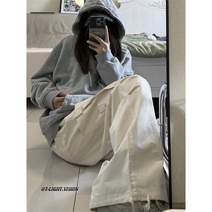 B221 美式ins街头hiphop宽松工装休闲裤子 LK23122-P65 控88图片