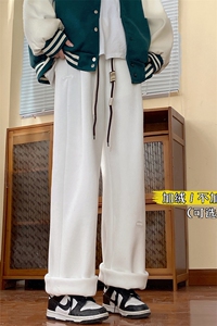 中性  秋冬休闲宽松印花卫裤长裤男女美潮 D216 P50控68 加绒P65图片
