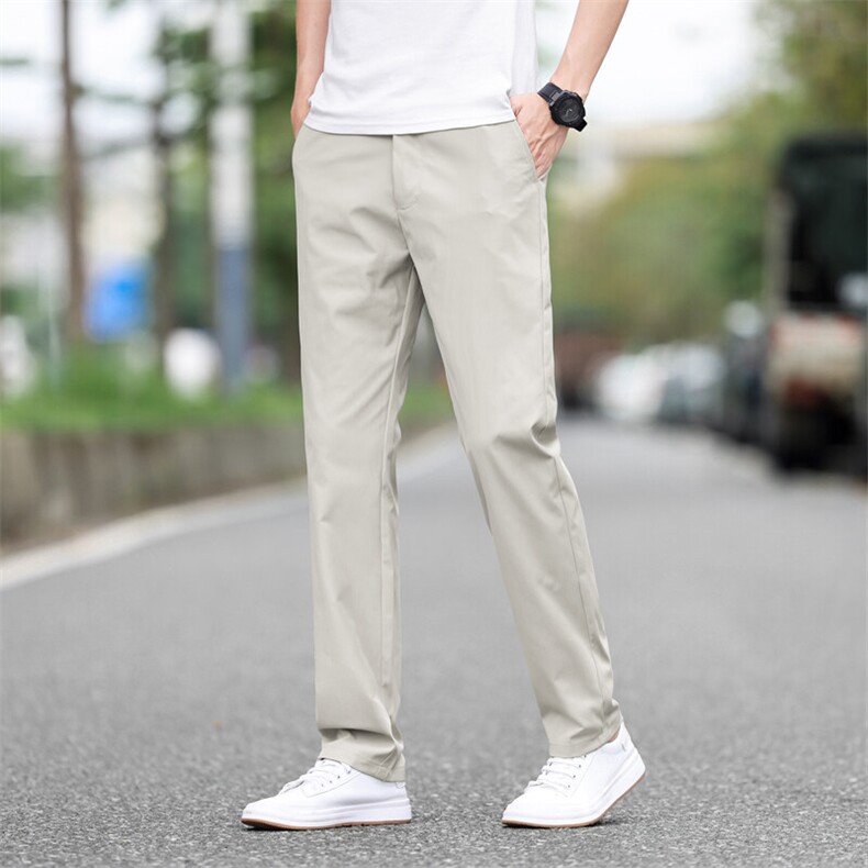 LK6988现货2025夏季薄款男士休闲裤弹力直筒长裤潮流百搭男裤子,男装西裤,星座224-3