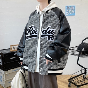 冬款加棉加厚棉服刺绣潮港风棒球服棉衣外套男士8126-P115控价158图片