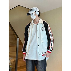港风机车飞行夹克外套赛车服夹克潮流棒球百搭外套J9951P75，男装夹克，电商A128