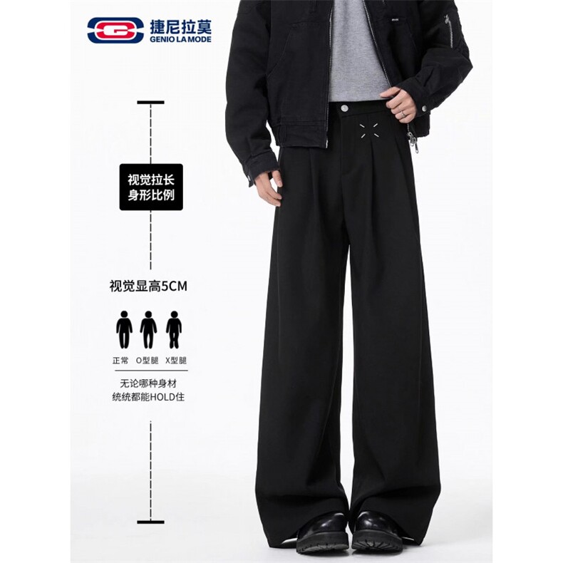 1506/GK460/P38新款宽松休闲裤男韩版潮流百搭裤子拖地长裤,男装休闲裤,星座1506A