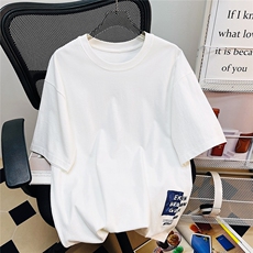 1图案已注册平铺前后有印花大码M-5XL潮短袖T恤男7006特P18控38，男装T恤，星座226-2