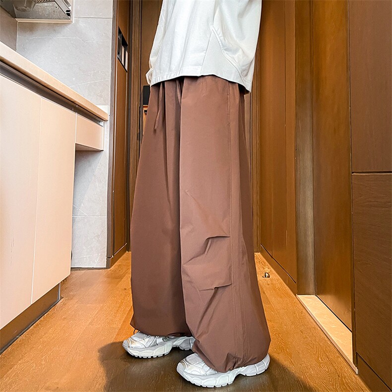8XL-M特大码美式阔腿运动裤肥仔空气裤男拖地裤K9100P68控88,女装休闲裤,电商D206-1