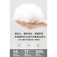 新标90绒抖音直播品质羽绒服兔毛领宽松加厚羽绒外套Y866-P238，男装羽绒服，电商A170