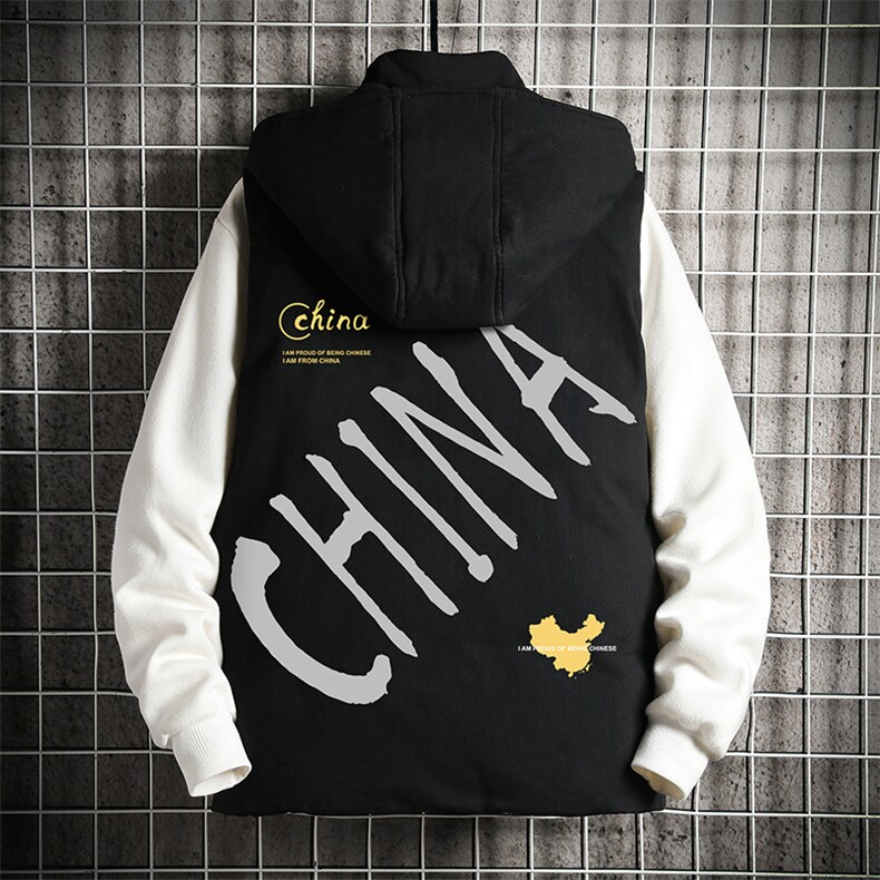 MJ47208-P80棉马甲男士大码加厚棉背心男坎肩男网格，男装背心/马甲，电商A040A