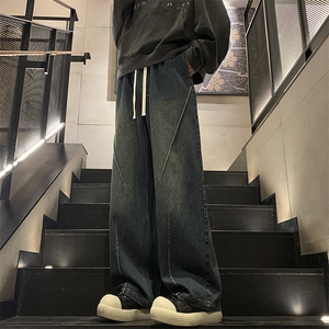 秋季新款打褶牛仔裤 XZ604-KN20-P65控78图片