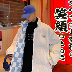 F610P68秋冬男装棉衣双面穿棉袄男装外套立领保暖，男装棉衣，星座512-6