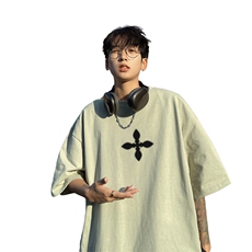 230g重磅纯棉!夏季短袖t恤男半袖男NT200-特P19控38，男装T恤，电商B367