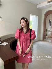 夏季娃娃连衣裙，女装连衣裙，6·9衣社