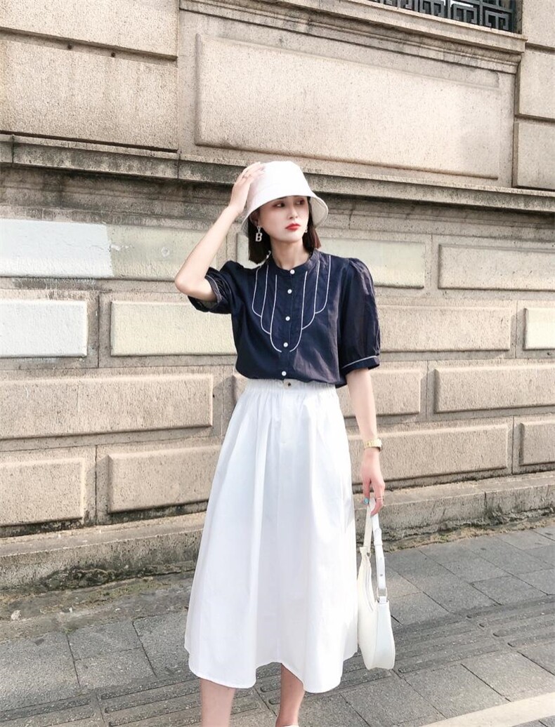 现货新款，包边麻料衬衫，女装衬衫，依纤