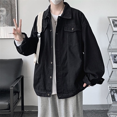 牛仔夹克男大码牛仔外套男茄克NJ77359-P60，男装夹克，电商A040