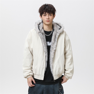 潮流宽松棉衣高街潮牌休闲棉服A161-9980-P95图片