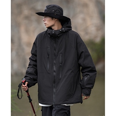 24冬单板双板防水山系户外滑雪服男士加棉加厚中性风外套M70-P140，男装棉衣，电商A001