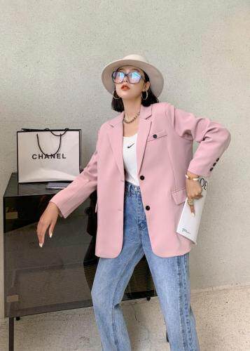 2021新款修身西装外套,女装西装,炫女孩