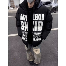 文艺新款ins流行慵懒加厚冬季棉服外套棉衣百搭原宿MW62，男装棉衣，星座1116A（原606A-3）