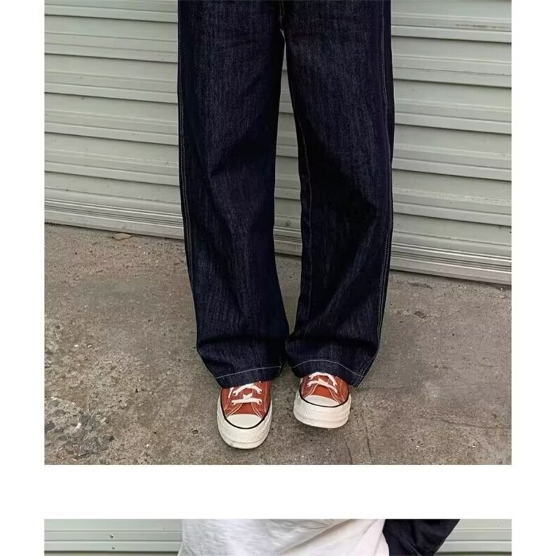 1506-1/K7691/P40个性字母牛仔裤嘻哈ins潮高街潮流痞帅长裤男女,男装牛仔裤,星座1506-1
