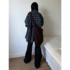 网图现货~潮流格纹格子撞色长袖衬衫休闲美式外套男女情侣装，男装衬衫，星座601-2