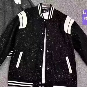 棒球服外套男女春季学院风设计感小众洋气拼接夹克上衣HH525 P67图片