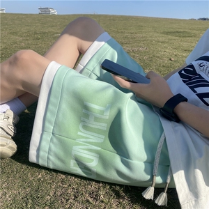2024夏季新款潮流字母印花宽松休闲短裤B315-K24157-特p30控58图片