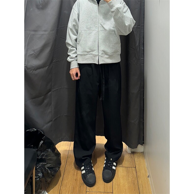 港风抖音大码休闲裤长裤品质西裤直筒裤A014-DY2172-P55,男装西裤,电商A014