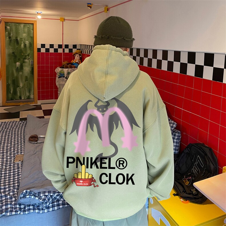 ！连帽圆领卫衣男装港风帽衫男LM169-P35,男装卫衣,电商B367