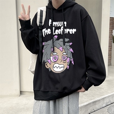 2022vintage卫衣男戴帽美式hiphop高街外套发泡印花上衣W6187-P32，男装卫衣，星座512-2