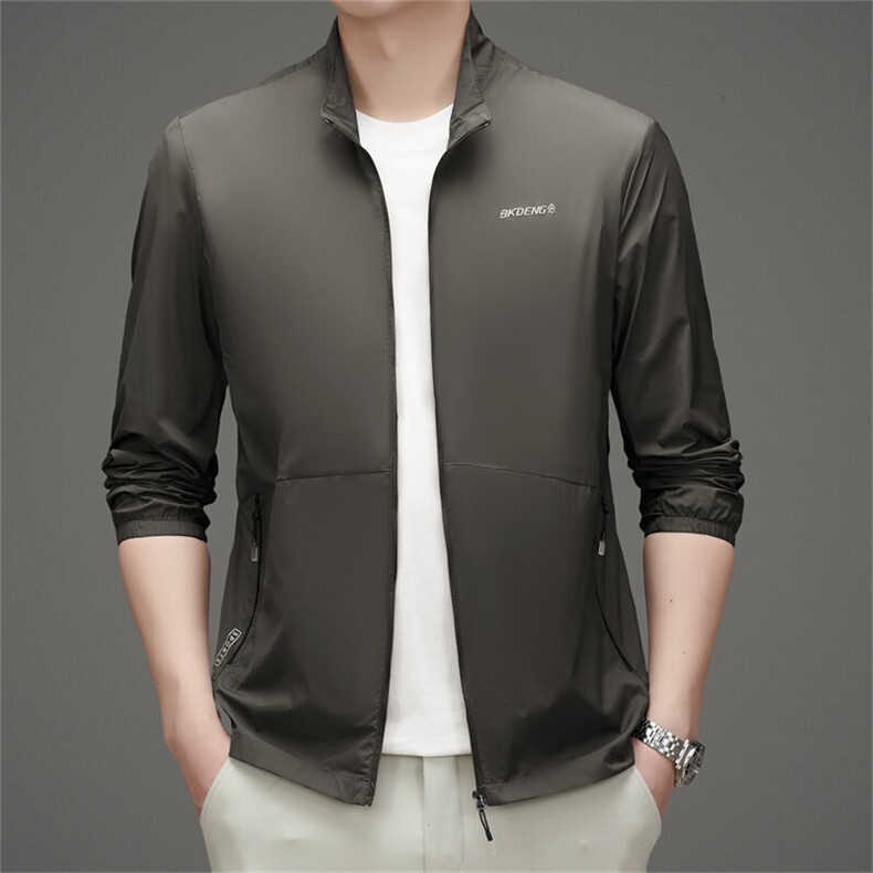 BGW83318夏季新款男士透气皮肤衣外穿防晒服薄款户外夹克外套,男装夹克,电商B360