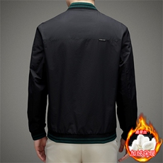 主推高品质秋冬季新款加加厚棉服立领夹克男士休闲外套，男装夹克，钱塘723