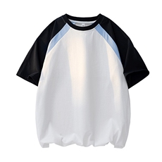 美式运动球服短袖男夏季潮牌重磅纯棉宽松休闲凉感t恤HH5712-P25，男装T恤，星座1206（原A206）