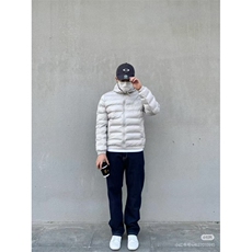 网图排骨羽绒服轻量化90白鸭绒连帽型225-2-Y215-P198，男装羽绒服，星座225-2