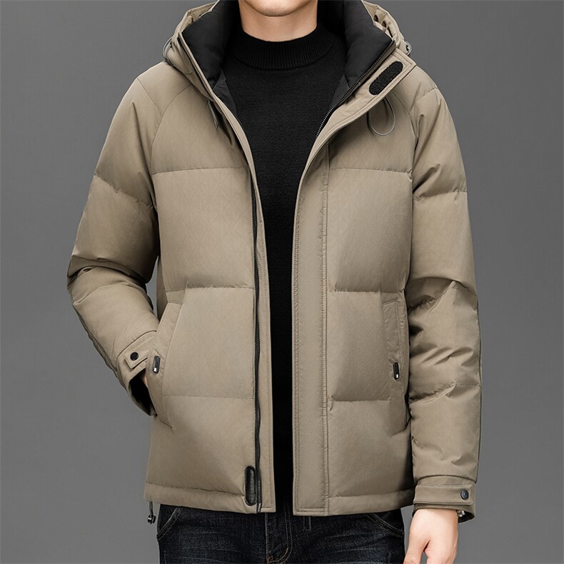 NN6327钱塘2020-3商务休闲连帽简约冬季厚款中年男士羽绒服P245,男装羽绒服,钱塘207-3