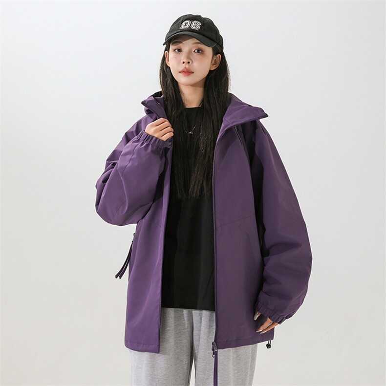 户外无影墙连帽冲锋衣情侣外套防风登山服夹克男YHJK8826-P65,男装夹克,星座717