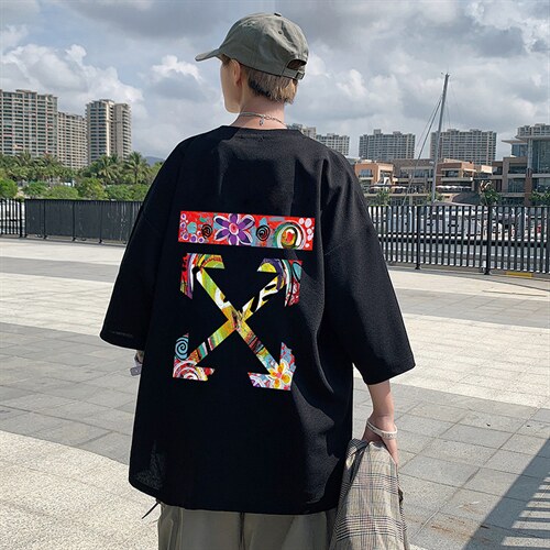 Q11169-P30春夏季七分袖t恤男大码五分袖男短袖中袖,男装T恤,电商A040