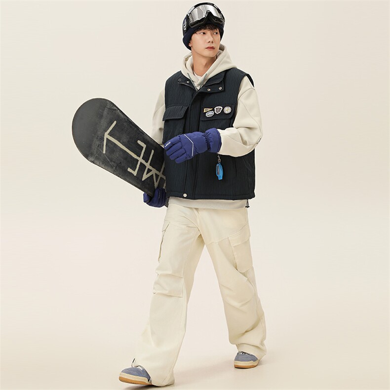 2025冬季新款男日系潮牌立领白鸭绒羽绒服加厚马甲棉衣YR70-F199,男装羽绒服,电商A101（原外27）