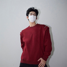 明星私服潮流小众机车卫衣T恤潮男飞袖打底衫长袖卫衣P58，男装T恤，电商B319