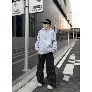 重磅 高质量开衫卫衣连帽字母刺绣拉链2025秋冬ins外套WY001-P62图片