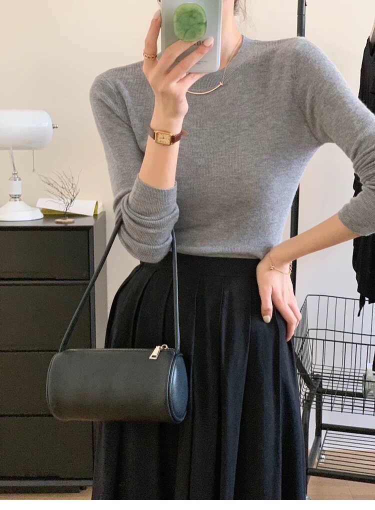 时尚百搭显瘦羊毛V领镂空开衫女秋装新款长袖针织衫打底衫,女装羊毛衫,圣旺供货