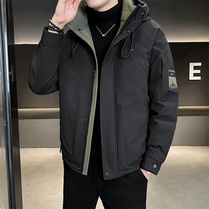 店主风 2025年连帽重工机能加厚保暖潮流羽绒服男YR6033-P215图片